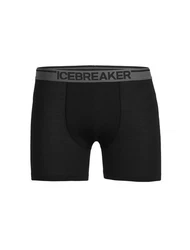 Icebreaker Boxershorts Anatomica schwarz (010)