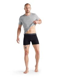 Icebreaker Boxershorts Anatomica schwarz (010)