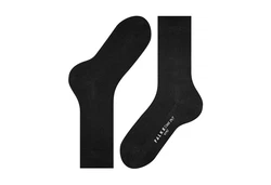 FALKE Kurzsocken Herren Businessstrumpf Cool 24/7 Schwarz
