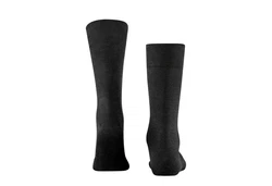 FALKE Kurzsocken Herren Businessstrumpf Cool 24/7 Schwarz/Dunkelgrau/Grau