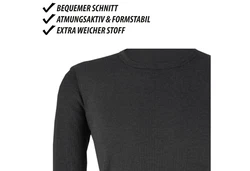 Bestlivings Thermounterhemd Hombre Dunkelgrau/Grau