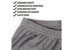 Bestlivings Thermounterhemd Hombre Dunkelgrau/Hellgrau/Grau