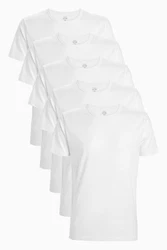 Next Unterhemd Slim Fit T-Shirts Weiß/Dunkelblau