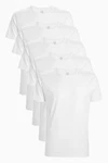 Next Unterhemd Slim Fit T-Shirts Weiß/Dunkelblau