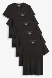 Unterhemd Slim Fit T-Shirts, 5er-Pack (5-St)