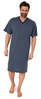 Normann Pyjama Kurzarm Nachthemd Herren