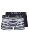 Skiny Retro Pants Doppelpack Herren Boxershorts 