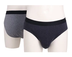 GTZBURG Slip 4er Pack Dunkelblau/Dunkelgrau/Grau