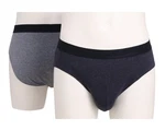 GTZBURG Slip 4er Pack Dunkelblau/Dunkelgrau/Grau
