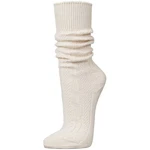 PAULGOS Trachtensocken Trachtenstrümpfe Weiß/Beige/Creme