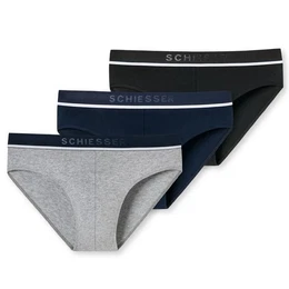 Slip (3-St) ohne Eingriff, aufgedoppelter Frontbereich im 3er Pack