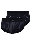 GTZBURG Herren Slip (2-St) blau