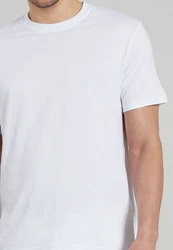 GTZBURG Unterziehshirt Herren Unterhemd 4er Pack weiß