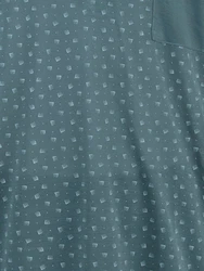 Lucky Schlafanzug Pyjama Set Shorty Grau/Türkis/Hellblau/Grün/Blau