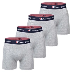 Champion Herren Boxershorts 4er Pack Hellgrau meliert