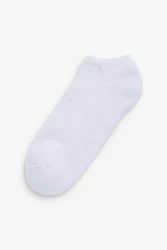 Next Sneakersocken mit gepolsterter Sohle 10er-Pack Weiß/Creme