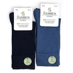 OCCULTO Basicsocken Modell Paule Dunkelblau/Blau