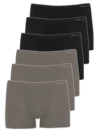 Retro Pants 6er Pack Herren Pants 2374 (Packung, 6-St) Vegan