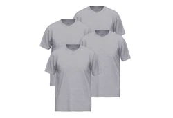 GTZBURG Unterziehshirt V-Neck T-Shirt Grau/Hellgrau