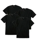 GTZBURG Unterziehshirt V-Neck T-Shirt Schwarz/Grau/Dunkelgrau
