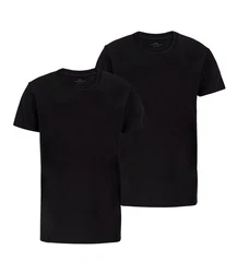 GTZBURG T-Shirt R-Neck (2-tlg) im 2er Pack schwarz