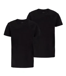 GTZBURG T-Shirt R-Neck (2-tlg) im 2er Pack schwarz