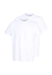GTZBURG T-Shirt (2-tlg) ohne Seitennaht Weiß