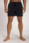 JP1880 Badehose Badeshorts Beachwear Schwarz/Dunkelblau/Beige