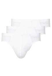 Slip 3er Pack Casual Cotton (Spar-Set, 3-St) Slip / Unterhose - Baumwolle - Ohne Eingriff -
