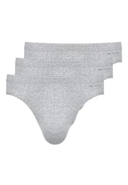 Slip 3er Pack Casual Cotton (Spar-Set, 3-St) Slip / Unterhose - Baumwolle - Ohne Eingriff -