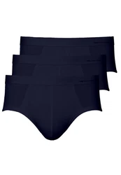 Mey Slip Casual Cotton 3er Pack Dunkelblau/Blau