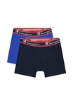 Champion Herren Boxershorts 2er Pack Blau/Marine