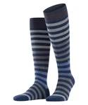 Burlington Kniestrümpfe Blackpool Blau/Dunkelblau/Grau