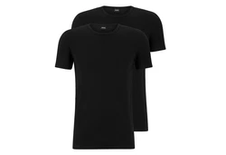 BOSS Unterziehshirt RN 2P Modern Cotton Stretch Crew-Neck Slim Fit 