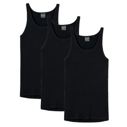 Unterhemd Herren Unterhemden 3er Pack - Sport-Jacke, ohne (Packung, 3er Pack)