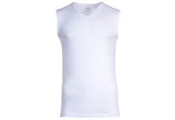 RAGMAN Unterhemd Herren 4er Pack Weiß/Dunkelblau/Creme