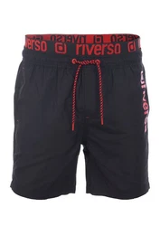Riverso Badeshorts RIVBobby Regular Fit Herren Rot/Dunkelblau