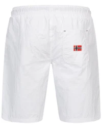 Geographical Norway Badeshorts Herren Bade Hose Shorts Creme/Weiß/Dunkelblau