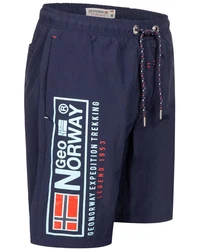 Geographical Norway Badeshorts Herren Bade Hose Shorts Dunkelblau/Blau