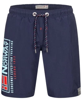 Geographical Norway Badeshorts Herren Bade Hose Shorts Dunkelblau/Blau