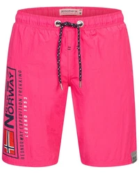 Geographical Norway Badeshorts Herren Bade Hose Shorts Rosa