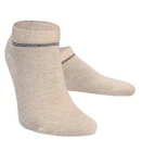 Wilox Kurzsocken Gold Linen Blend Beige