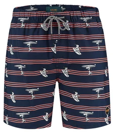 Badeshorts Badeshorts Herren mit kleinen Snoopys (1-St) Modisches Design