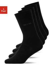 Businesssocken Business Socken (4-Paar) aus Bio-Baumwolle, fr jeden Anzug geeignet