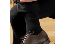 SNOCKS Business Socken (4-Paar) Anzug geeignet Dunkelblau/Blau