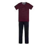 Ted Baker Pyjama Lounge Set mit Markenschriftzug 