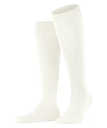 FALKE Kniestrümpfe ClimaWool Weiß/Creme