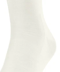FALKE Kniestrümpfe ClimaWool Weiß/Creme