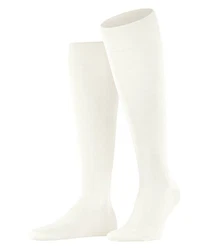 FALKE Kniestrümpfe ClimaWool Weiß/Creme