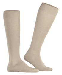 FALKE Kniestrümpfe ClimaWool Beige/Khaki/Weiß/Grau